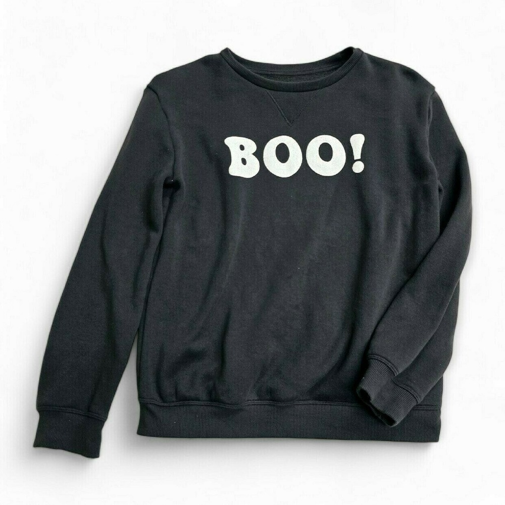Little Co. Boo! Sweater | 12 Year Halloween Graphic